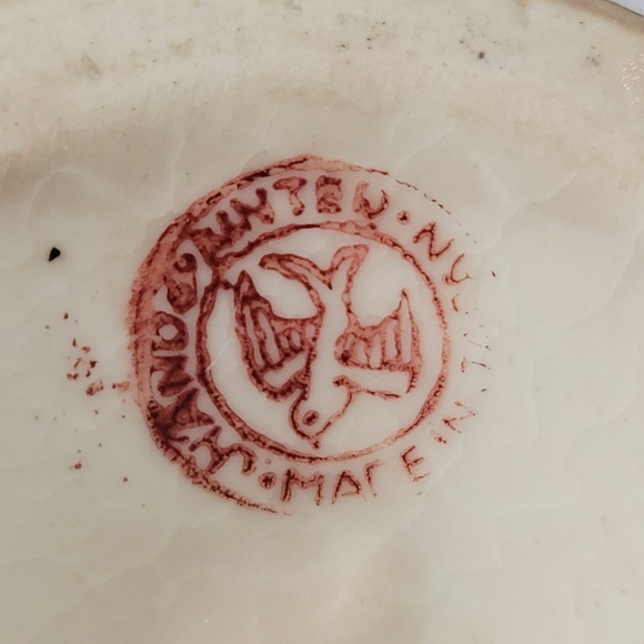 Japanese Art Deco Lusterware 1920s-30s Sugar, Creamer Set - Picture 10 of 13